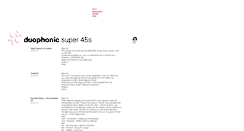 Desktop Screenshot of duophonic.com